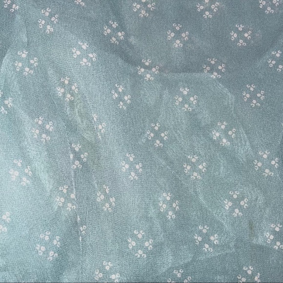 Free people Teal Blue peasant Dress - Picture 4 of 8